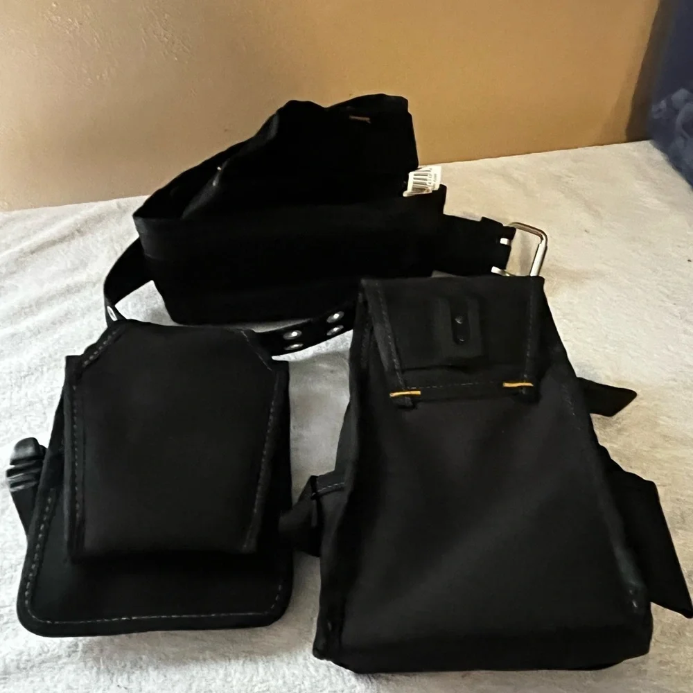 CLC Tool Works 5 Pc Belt/Tool Pouches Set